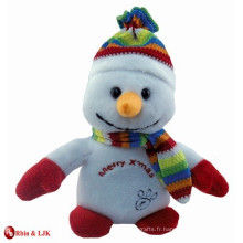 Promotion personnalisée jolie mignon jouets en peluche bonhomme de neige